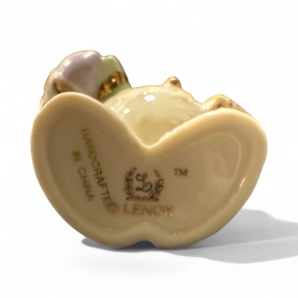 Vintage Lenox porcelain snowman ornament from the year 2000 - Picture 2 of 3